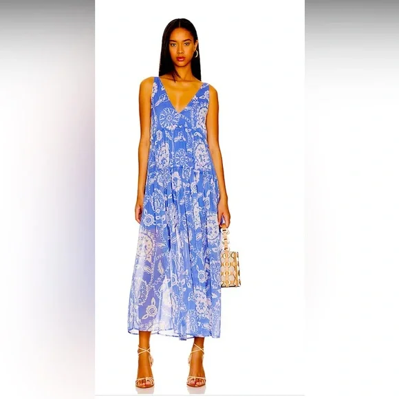 knee length dresses for ladies Free People Bluebell Maxi – Timber Boutique main image 1